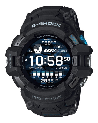 Imagen 1 de 4 de Reloj Casio G-shock G-squad Gsw-h1000-1cr