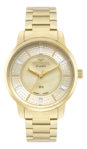 Relógio Technos Feminino St.moritz Dourado - 2039ee/1d