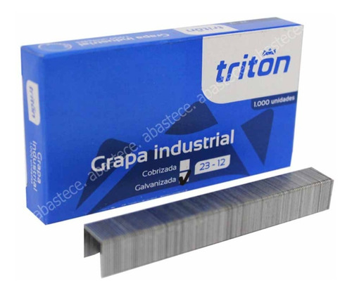 Gancho Cosedora Industrial 23-12 X1000 Und Tritón X1 Caja