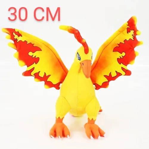 Pelucia Zapdos De Galar Boneco Pokemon Sg Articuno Moltres