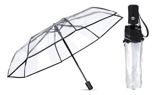 Paraguas Transparente Genérico: Apertura Y Cierre Automático