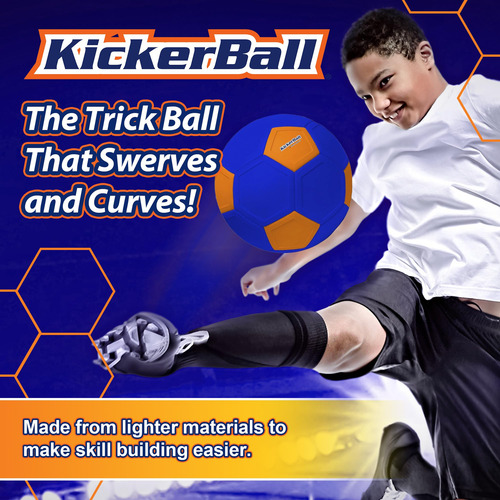 Kickerball Pelota De Fútbol Curva Y Con Efecto Mmg