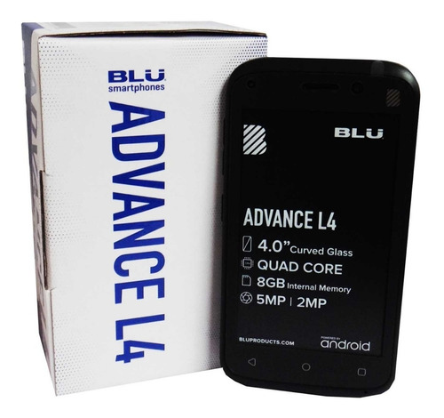 Telefono Blu Advance L4 A350a Android Dual Liberado Whatsapp