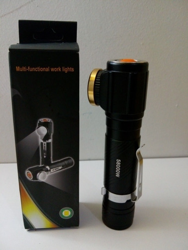 Lanterna Multifuncional Usb Modelo B-max 8499 Luz Lateral