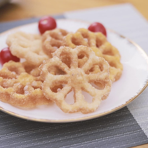 Juego De Herramienta Buñuelos Molde Con Asa, Moldes