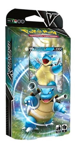 Pokémon - Baralho Batalha V - Blastoise V- Deck - Português