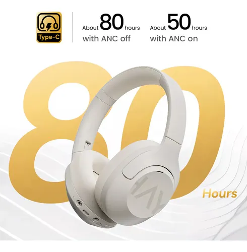 Audífonos Haylou S30 Con Noise Cancellin Blanco Inalámbricos