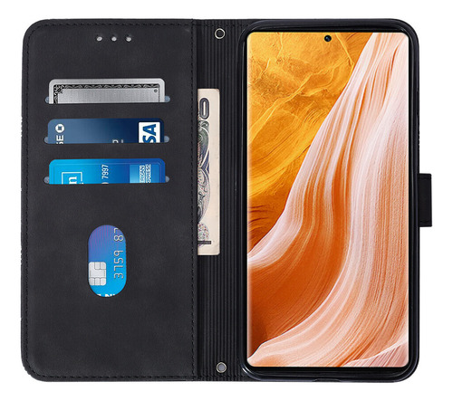 /-funda Tipo Cartera De Piel Sintética Suave Con Tapa Y Correa Larga, Compatible Con Zte Axon 40 Ultra, Protección Total
