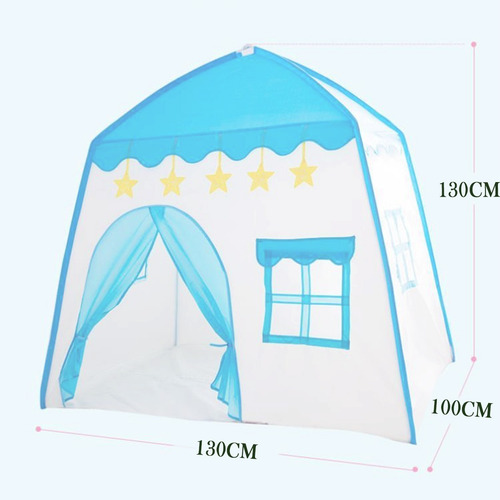 Imagen 2 de 5 de Tienda Casita Princesa Castillo Flores Juguete Niño Plegable