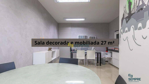 Imagem 9 de 12 de Sala Mobiliada À Venda, 27 M² E 01 Vaga - Luxemburgo - Belo Horizonte/mg - Sa0144