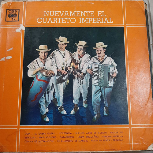 Vinilo Cuarteto Imperial Nuevamente C5