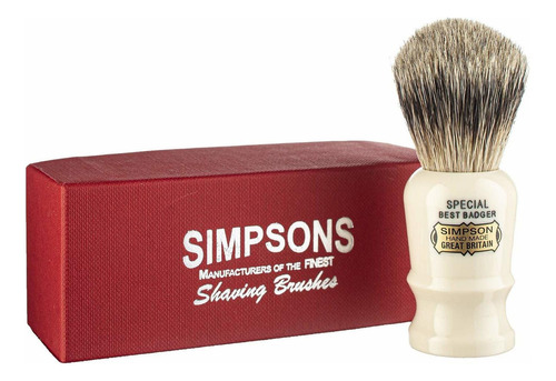 Simpson Shaving Brushes Special B Best S1 Tejón, Hecha A Man