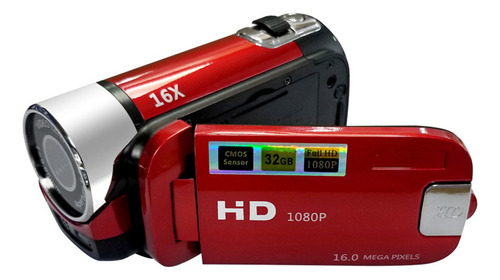 Videocámara Camcorder De Pantalla Alta 1080p Portátil 16mp Z