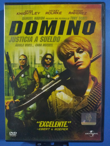 Domino Justicia A Sueldo Keyra Knightley Dvd Original