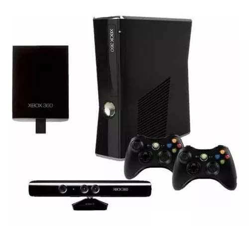 Xbox One S Completo 4K Bivolt + 2 Controles Xbox Wireless+ Sensor Kinect +  10 jogos / Frete Grátis !!