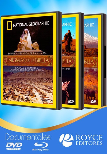 Enigmas De La Biblia 3 Dvds