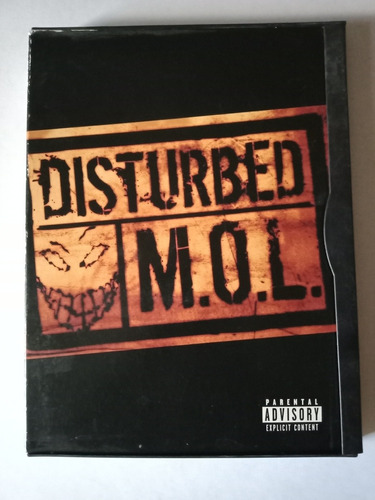 Disturbed M.o.l. Dvd Importado Usa Región 1