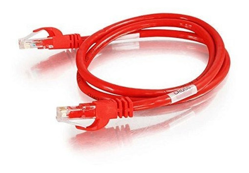 C2g 27865 Cat6 Clea Crossover Snagless Sin Blindaje Red...