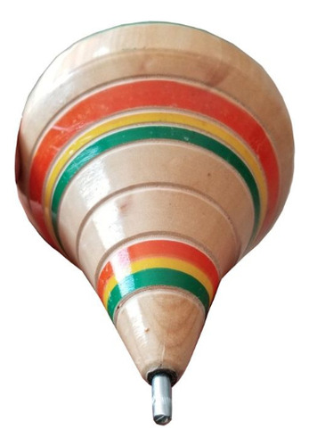 Trompo De Madera Juguete Artesanal Diversion