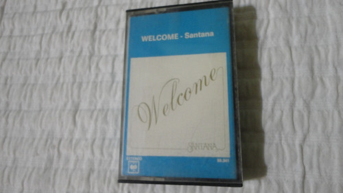 Carlos Santana - Welcome- Cassette