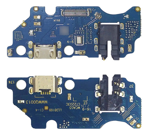Placa Conector De Carga Dock Compativel A03 Core A032 + Nf