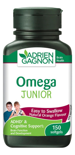 Omega 3 Junior 150 Softgels - Adrien Gagnon