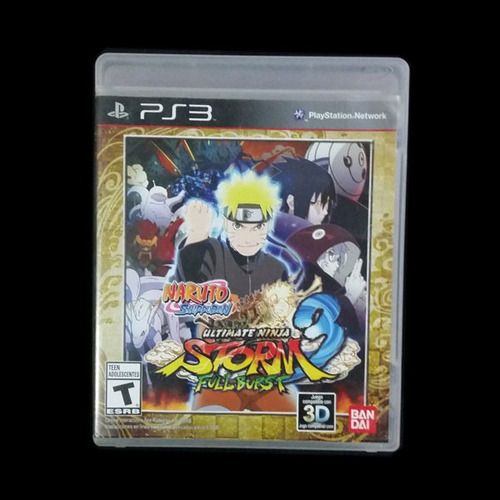 Naruto Shippuden Ultimate Ninja Storm 3 Full Burst (Usado)