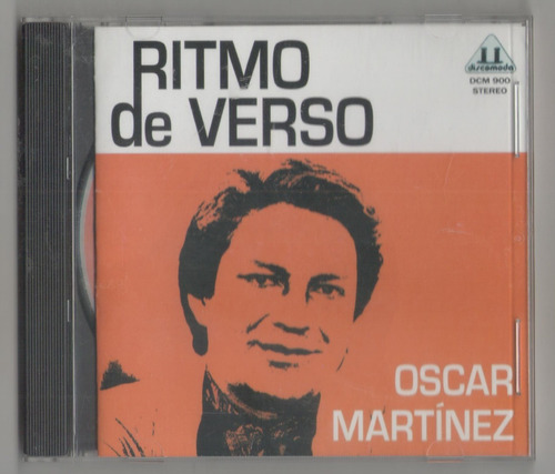 Oscar Martínez. Ritmo De Verso. Cd Org Usado. Qqa. Promo.