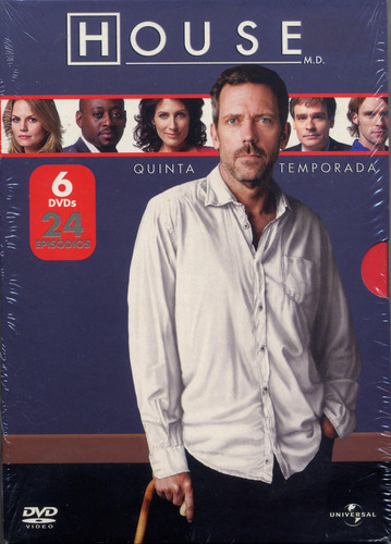 Box House - 5ª Temporada Completa - 6 Discos Novo Lacrado