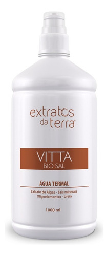  Vitta Bio Sal Água Termal 1000ml - Extratos Da Terra