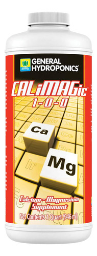 General Hydroponics Calimagic Bloom 946ml Hidroponia Indoor