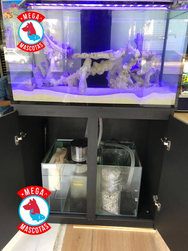 Acuario Marino Boyu Ha1200 330 Lts Con Gabinete Y Sump