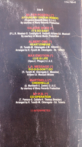 Vinilo Mixage - 1985 Compilado Gapul Sin Fritura Excelente Estándar