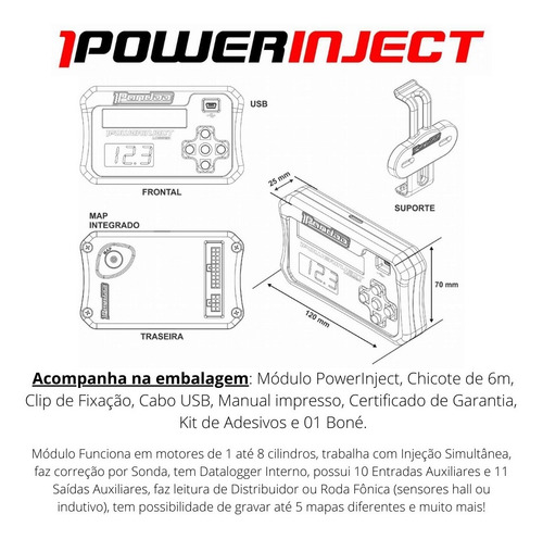 Imagem 3 de 6 de Pandoo Powerinject 6m + Garantia 3 Anos + Nf + 12x Sem Juros