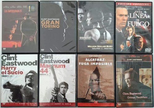 Clint Eastwood Dvd Harry Sucio Gran Torino Million Dollar