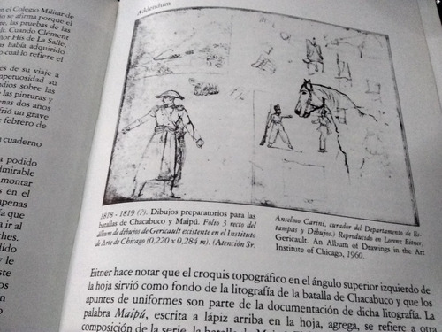 Gericault. Las Litografias Argentinas. Del Carril (1989). (Usado)