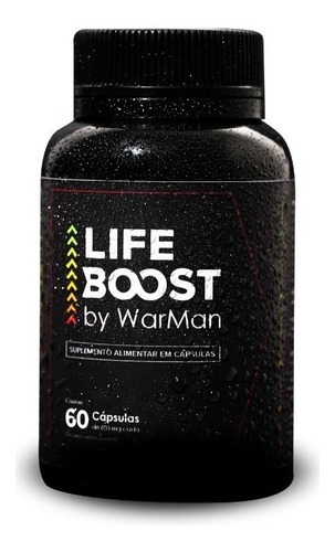 Suplemento Alimentar 60caps Lifeboost Warman Multivitamínico