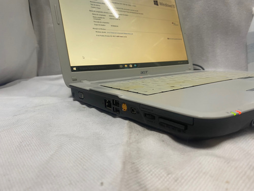 Notebook Acer 5720z, Bateria Dura 40 Minutos, Funcionando Preto (Usado)