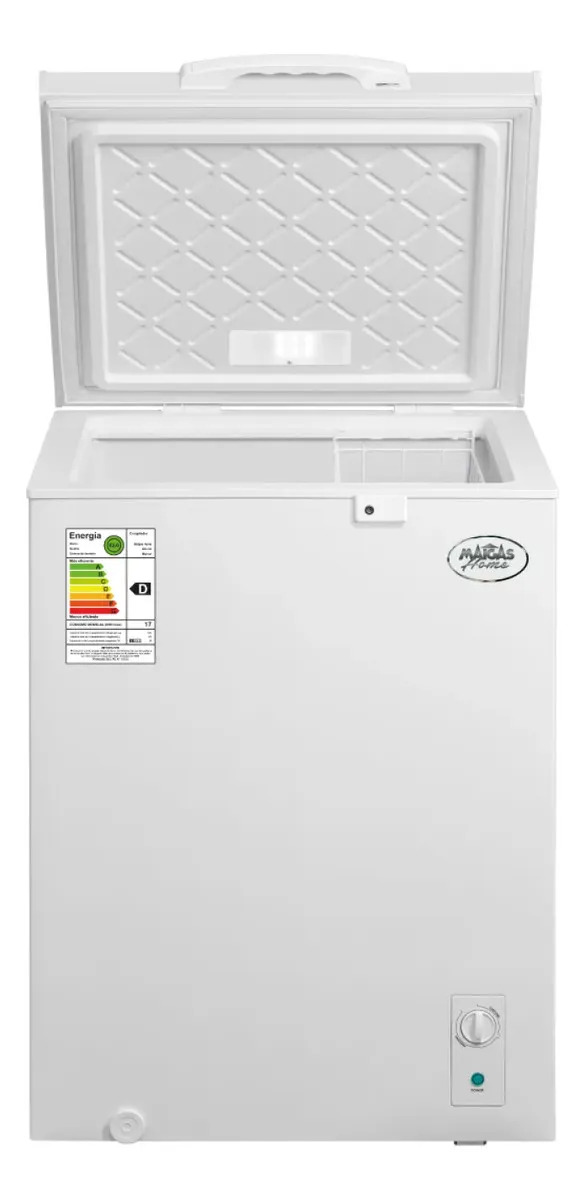 Congelador Freezer Dual Horizontal 143 Litros Bd146 Color Blanco