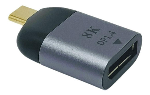 Convertidor De Usb Tipo-c A Dp 8k Ideal Para Notebooks