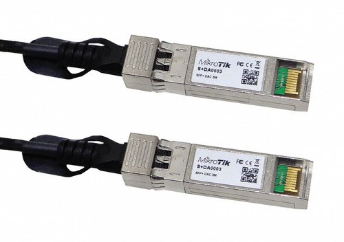 Mikrotik S+da0003 3mt Cable Directo Sfp+ 10g Backbone Stack 