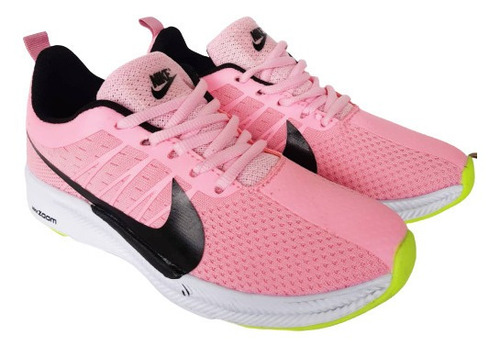 Zapatos Nike Air Zoom Pegasus Damas Elite Fashion Rosa Negro