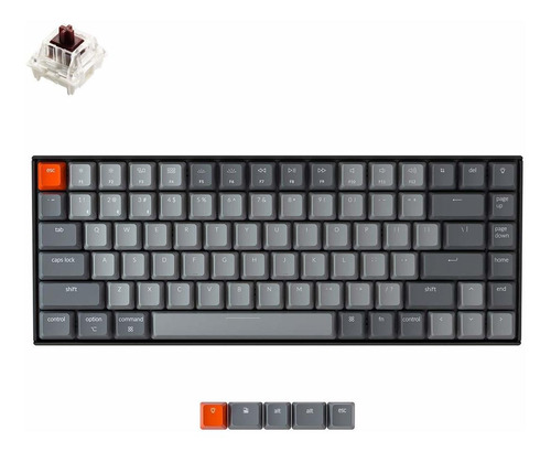 Teclado Mecanico Gateron Brown Switches Keychron K2 Wireless