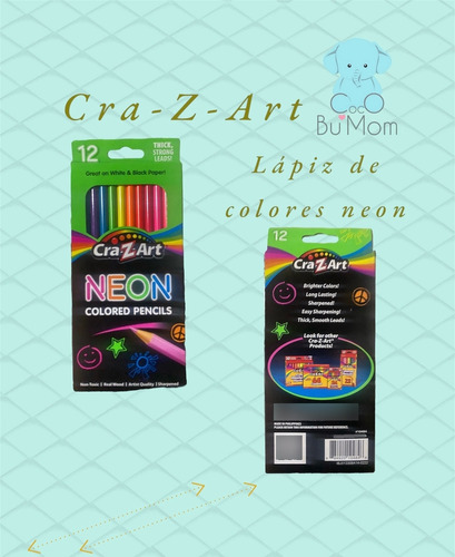 Colores Crazart Neon