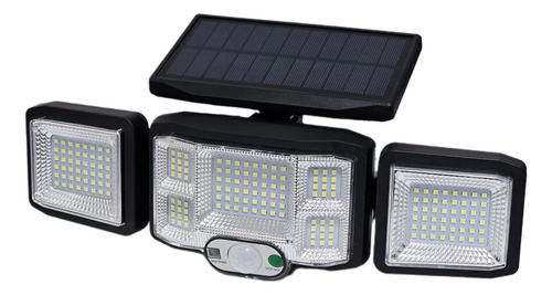 Lampara Led 7 En 1 Panel Solar Sensor De Movimiento Control