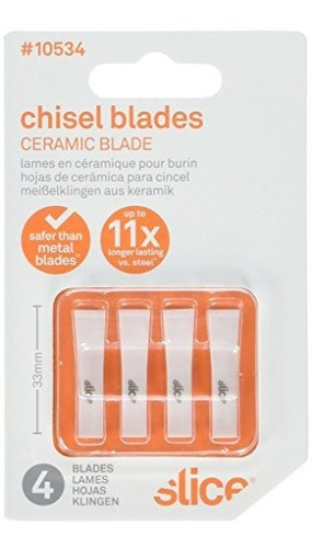 Rebanada 10534 Cuchillas De Cincel Dedo Seguro Cuchilla Rasp