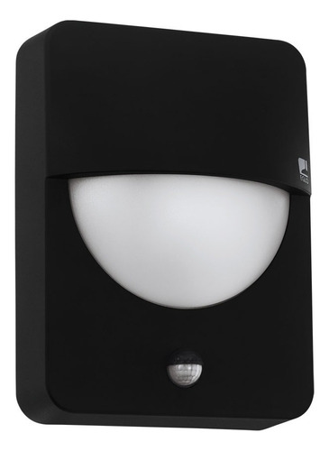 Eglo Salvanesco Apliqué Exterior Con Sensor Cod.98705 Color Negro