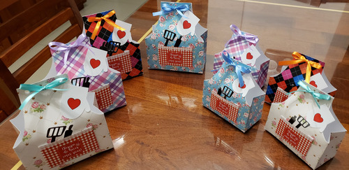 Kit Cajas Delantal De Cocina Imprimible