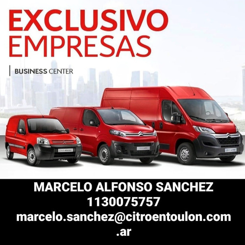 Citroen Berlingo Hdi Furgón Business Mixto 0km