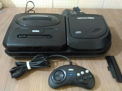 Sega Cd + Mega Drive 3 Funcionando 100% 